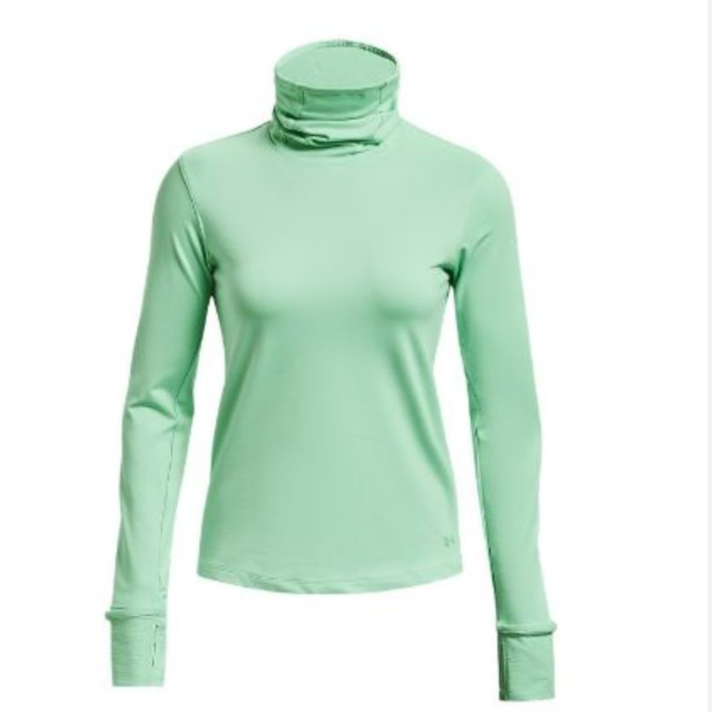 NWT Women's ColdGear Infrared Up The Pace Funnel Neck Top